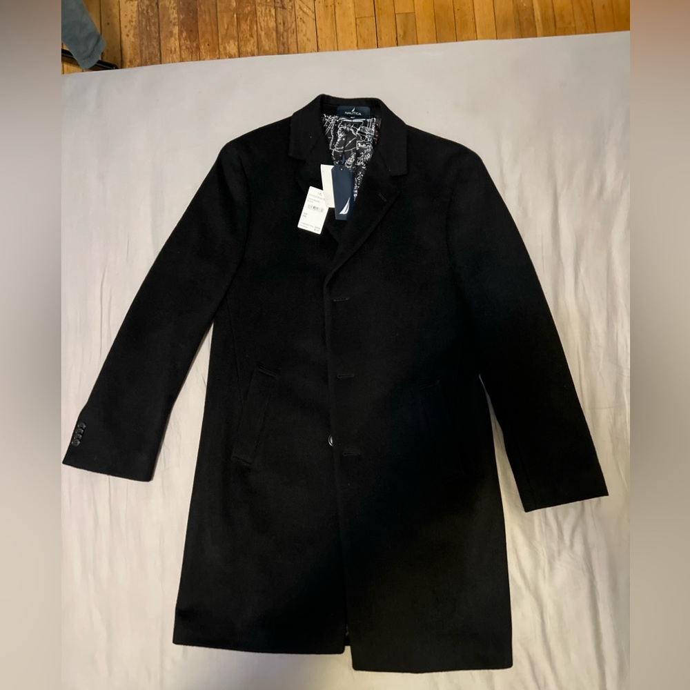 NEW Nautica Barge Tailored Fit Men’s Coat - Picture 2 of 5